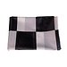 2Lif Vlag check black/white 90 cm X 150 cm