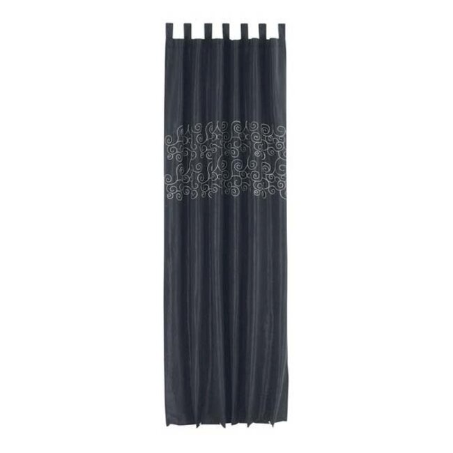 2Lif Florence gordijn zwart 140x245cm