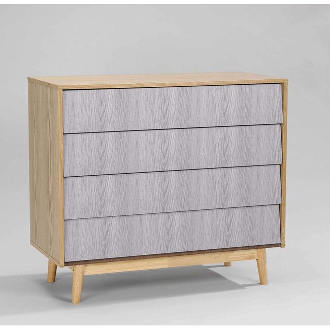 2Lif Dennengrijs zelfklevende folie 45cmx2mtr