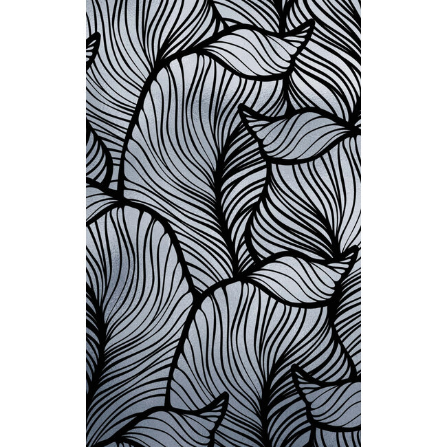 2Lif Balea zilverblauw zelfklevende folie 45cmx1,5mtr