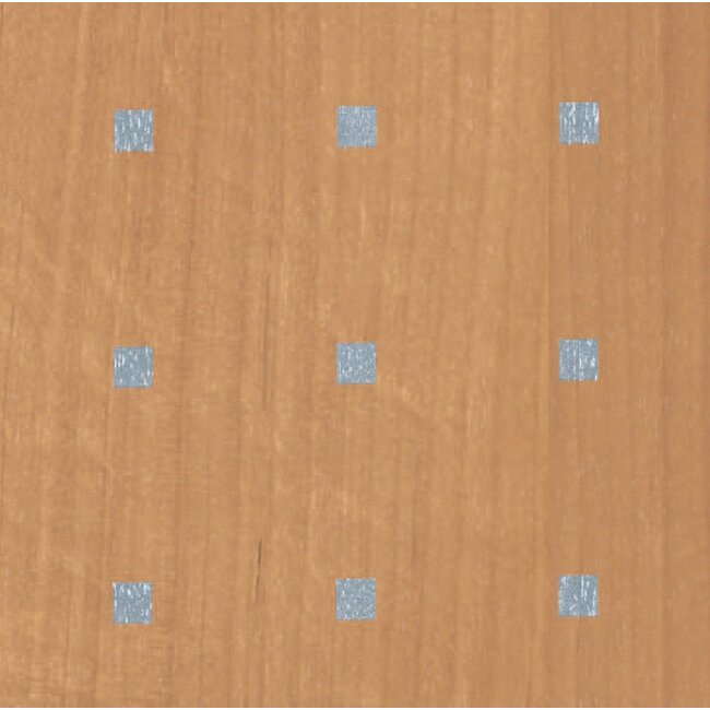 2Lif Decor Hout Els Middel Statische raamfolie Mini rol transparant 45cmx2mtr