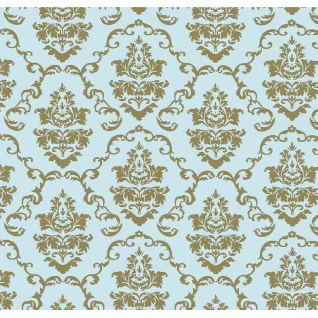 2Lif Aida Zelfklevende Folie Mini rol blauw goud 45cmx2mtr