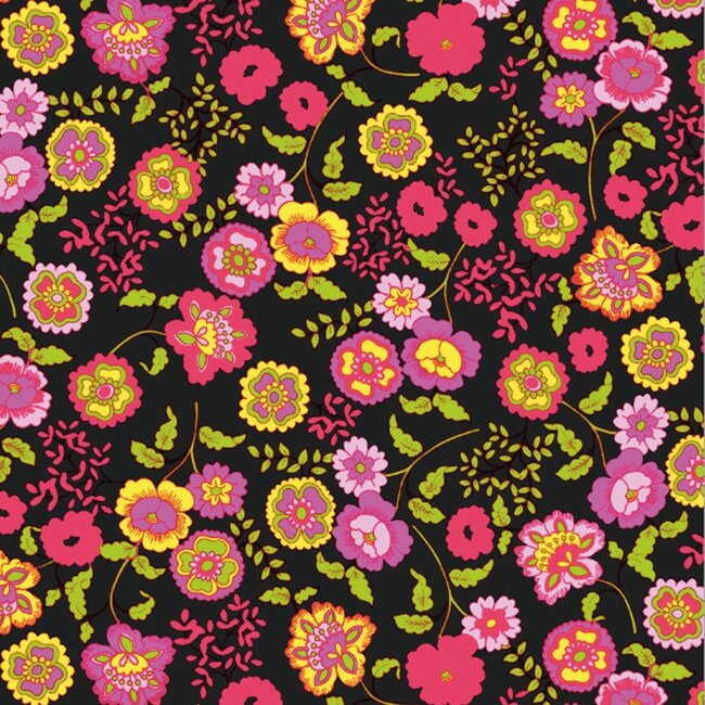 2Lif Fleur Zelfklevende Folie Mini rol zwart 45cmx2mtr