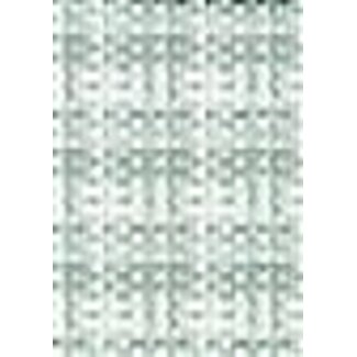 2Lif Basket Weave Zelfklevende Folie Mini rol zilver 45cmx2mtr