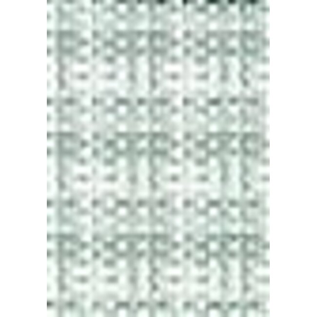 2Lif Basket Weave Zelfklevende Folie Mini rol zilver 45cmx2mtr