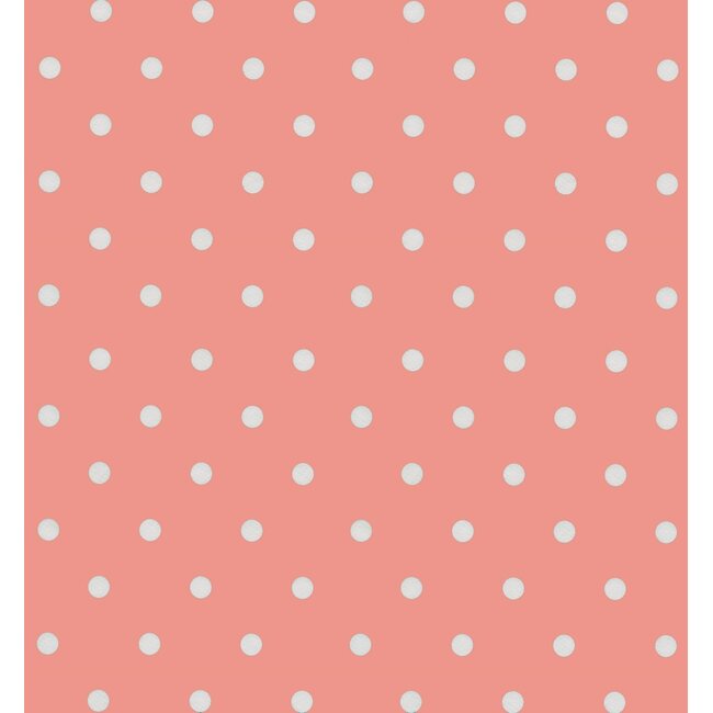 2Lif Dots Vintage Zelfklevende Folie Mini rol roze 45cmx2mtr