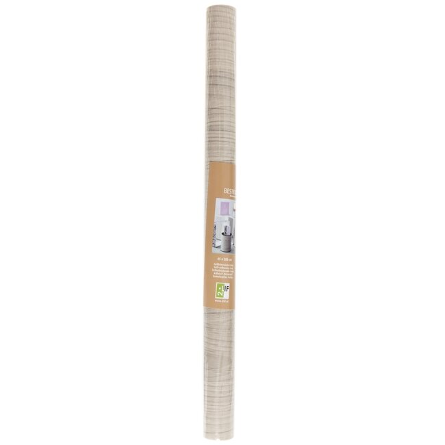 2Lif Oak Light wood bestfix Zelfklevende Folie Mini rol zand 45cmx2mtr