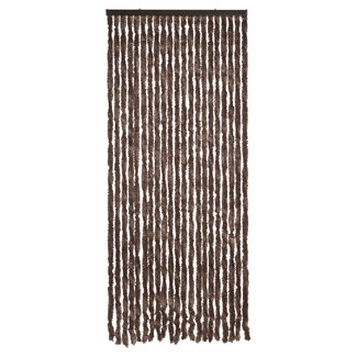 2Lif Martinique Uni Vliegengordijn bruin 90x210cm