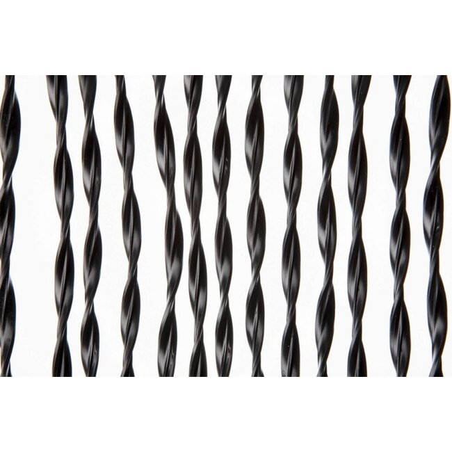 2Lif Paris Vliegengordijn zwart 90x210cm