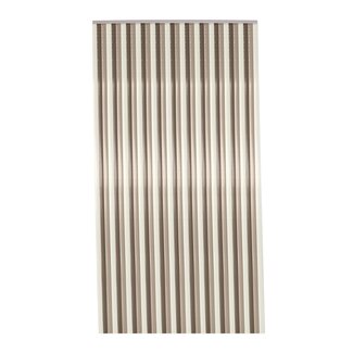 2Lif Aruba Vliegengordijn bruin zand wit 90x200cm