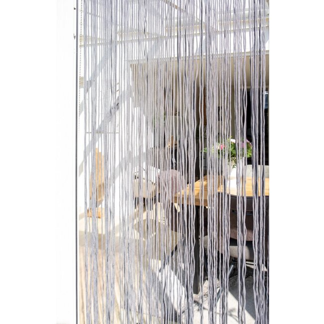 2Lif Tortuga Vliegengordijn donker grijs 90x200cm