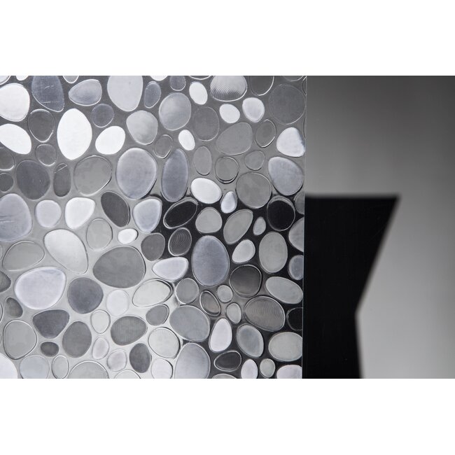 2Lif Stones Statische raamfolie Mini rol transparant 45cmx1,5mtr