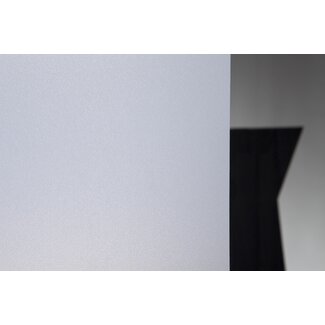 2Lif Frost White Statische raamfolie Mini rol transparant 67,5cmx1,5mtr