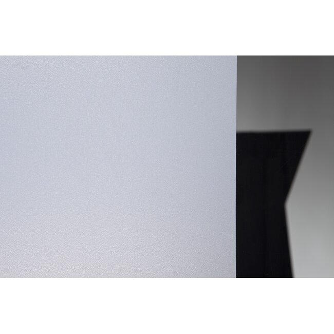 2Lif Frost White Statische raamfolie Mini rol transparant 67,5cmx1,5mtr