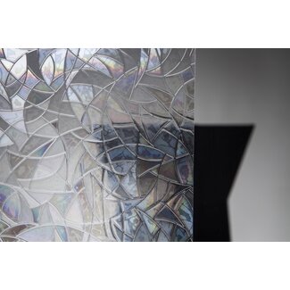 2Lif Brilliant Statische raamfolie Mini rol transparant 67,5cmx1,5mtr