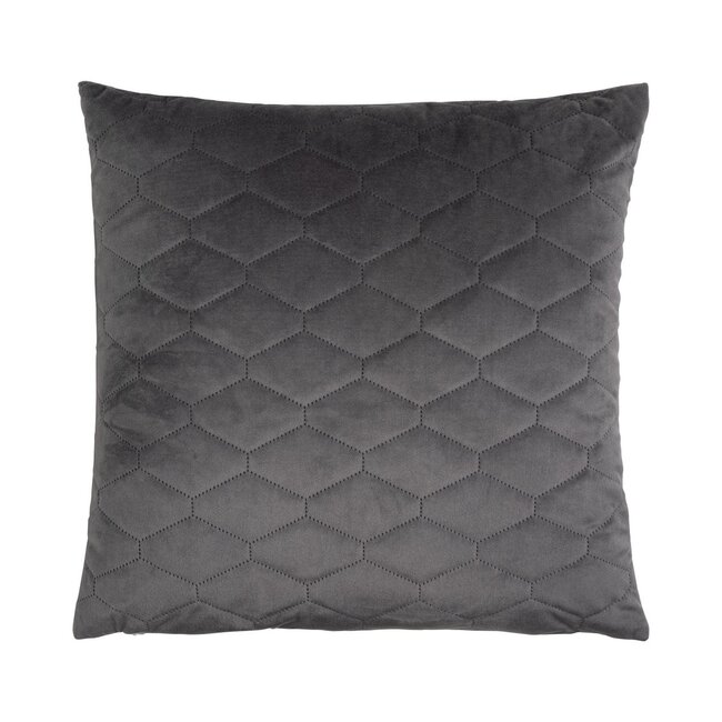 2Lif Rico dark grey Cushion 45 cm x 45 cm
