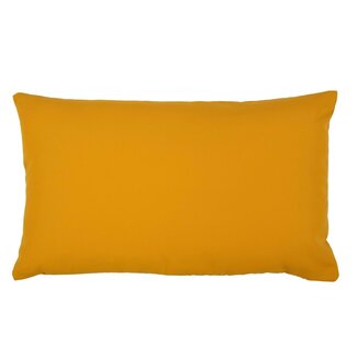 2Lif Lef uni buitenkussen geel 30x50cm