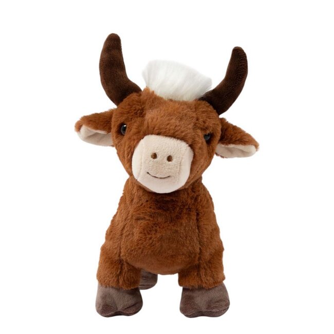 Mars & More Knuffel Koe bruin Garry middel 29cm