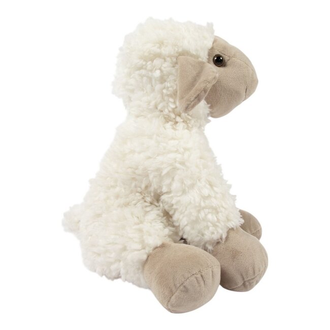 Mars & More Knuffel Zittend schaap Benny groot 28cm