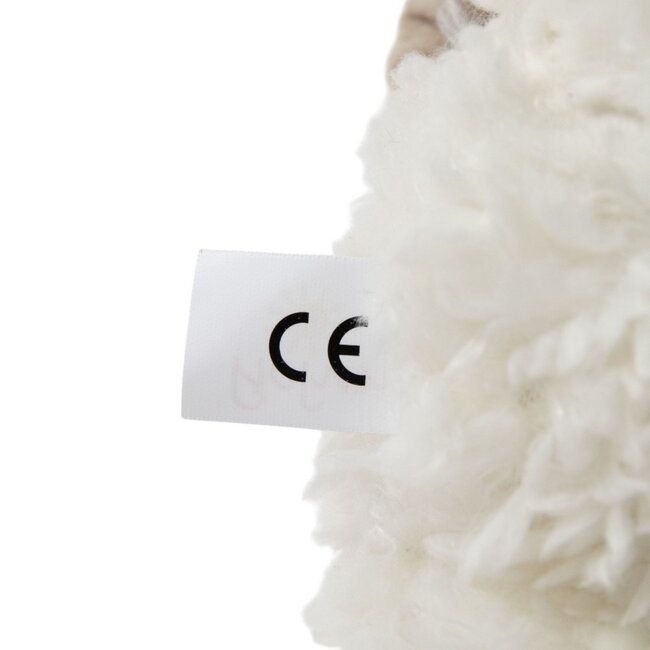 Mars & More Knuffel Zittend schaap Benny groot 28cm