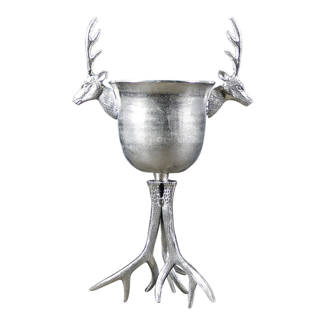 Mars & More wijnkoeler op standaard hert 77cm