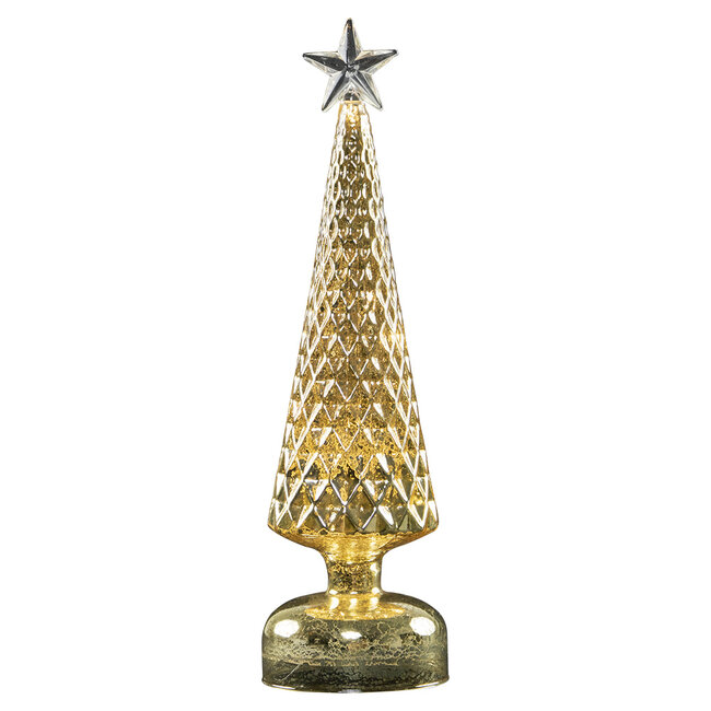 Mars & More led dennenboom goud 30cm*