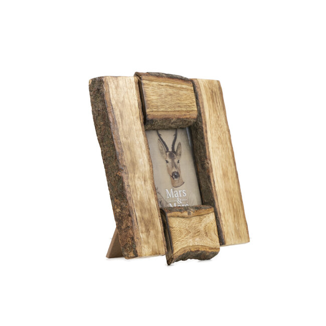 Mars & More fotolijst mango boomstam 10x10cm