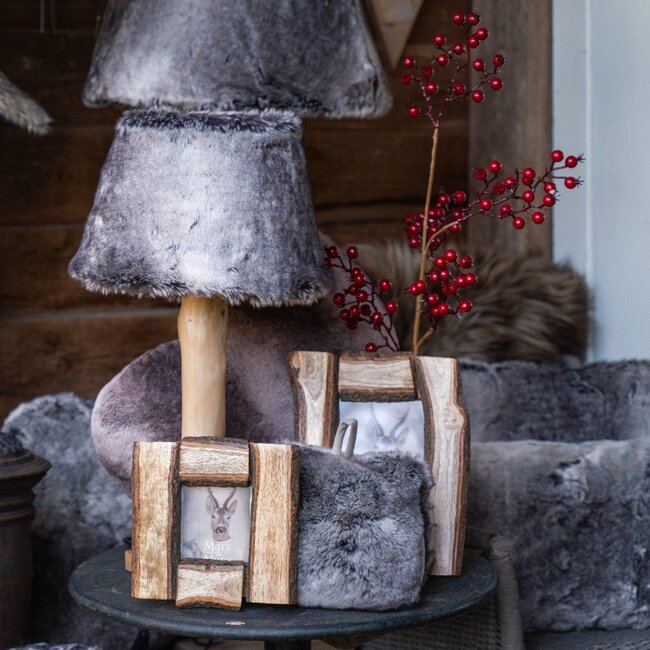 Mars & More fotolijst mango boomstam 15x20cm