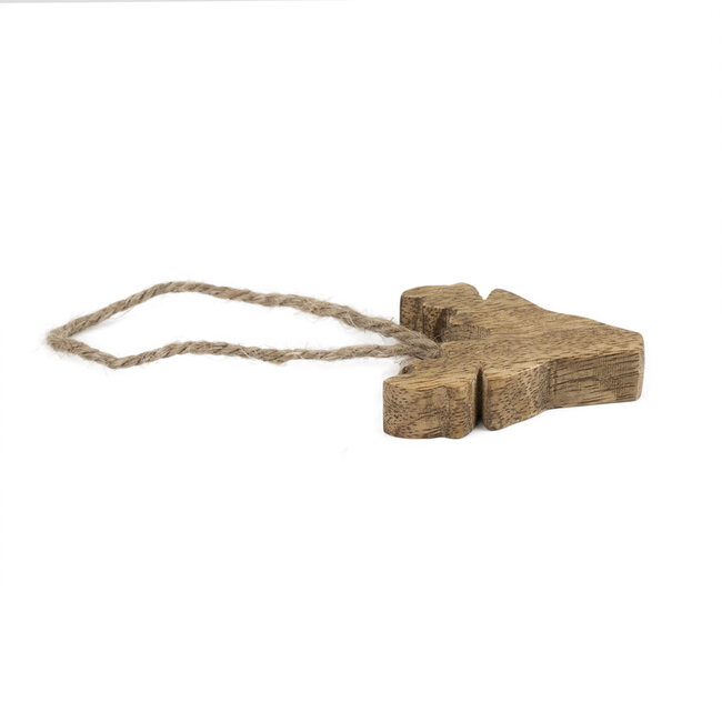 Mars & More hert hanger mango touw 7cm