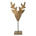 Mars & More staand hert mango hout h60 d15x26cm