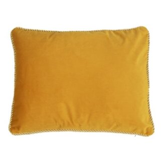 Mars & More half kussen fluweel goud honing 35x45cm