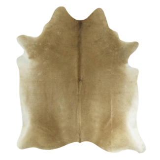 Mars & More vloerkleed koe licht beige effen 250cm