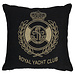 Mars & More gobelin kussen antraciet royal yacht club 45x45cm*