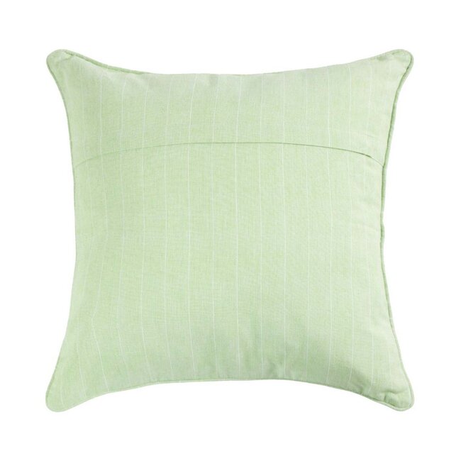 Linen & More Azalea Kussen streep groen 45x45cm