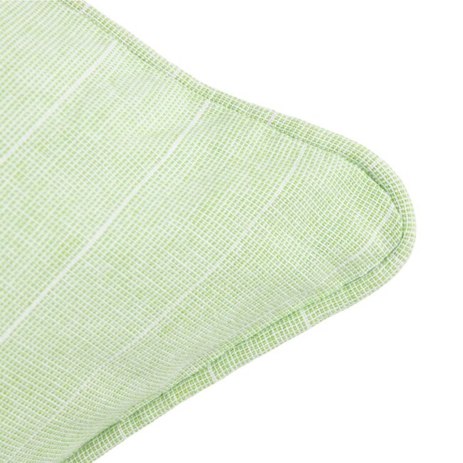 Linen & More Azalea Kussen streep groen 45x45cm