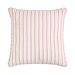 Linen & More Vivino Kussen strepen wit roze geel 45x45cm