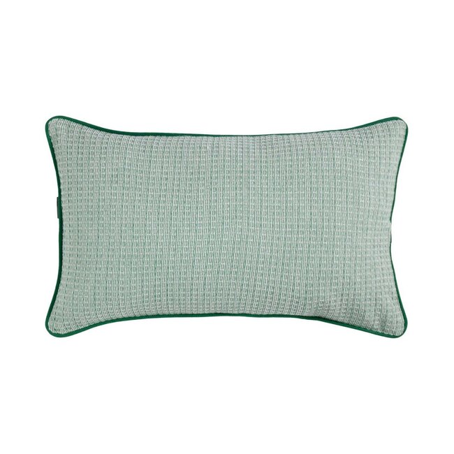Linen & More Hyacinth Kussen wafel groen 30x50cm