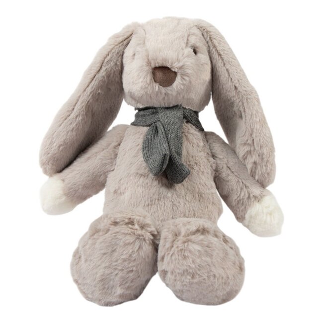 Mars & More Knuffel Grijs konijn Peter groot 30cm