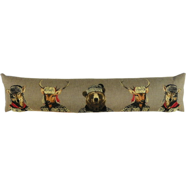 Mars & More gobelin tochtkussen nordic friends 20x90cm