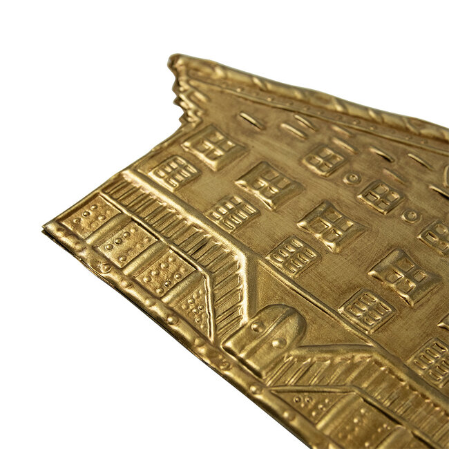 Mars & More hanger ijzer chalet a goud 16cm