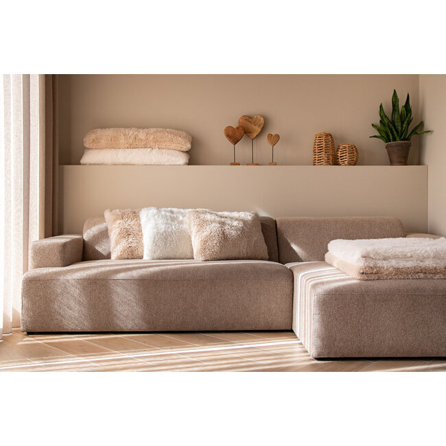 Mars & More tochtkussen beer beige 20x90cm