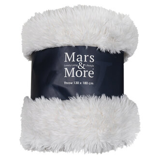 Mars & More plaid beer wit 130x180cm