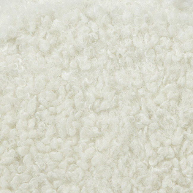 Mars & More plaid teddy krul wit 130x180cm