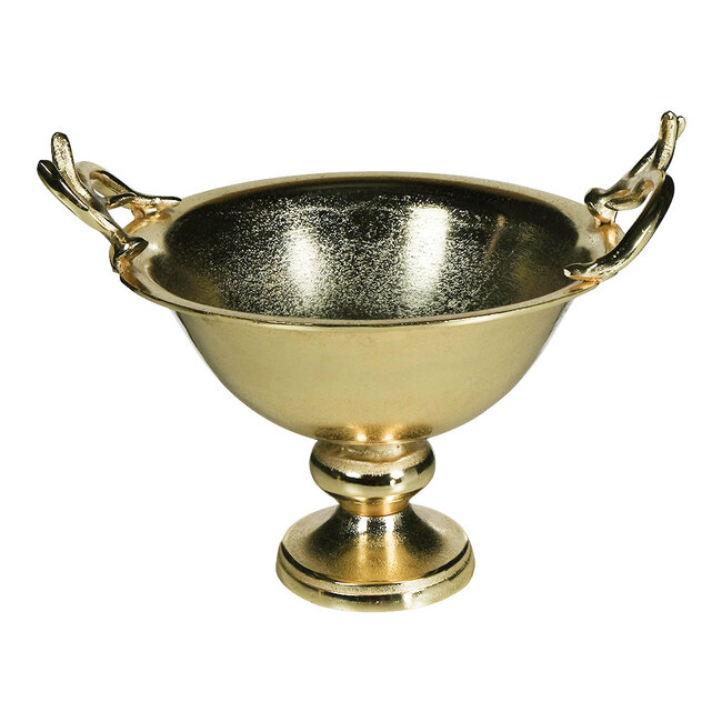 Mars & More schaal gewei champagne goud large