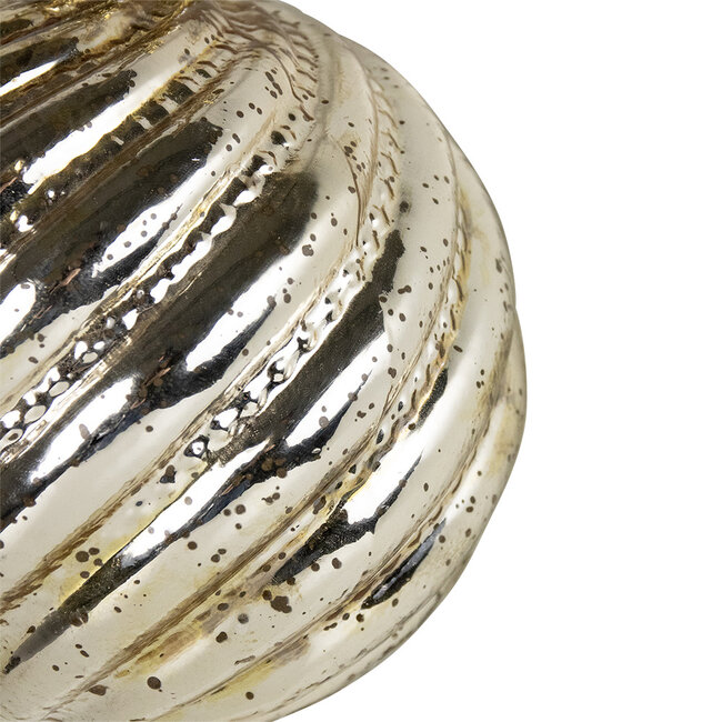 Mars & More decoratie bal gewei goud 10cm