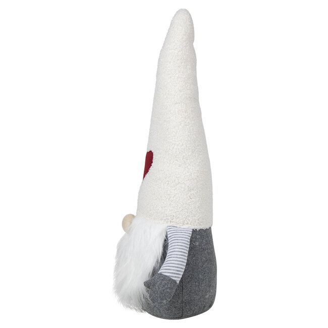 Mars & More Deurstopper Kabouter beige muts 27x17x51cm