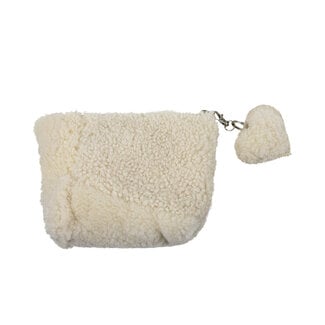 Mars & More schaap wit etui met hartje 15cm