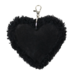 Mars & More schaap zwart sleutelhanger hart leer 10cm