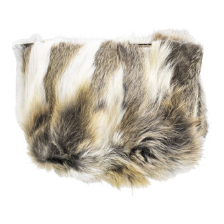 Mars & More make up tas konijn wit goud 15cm*