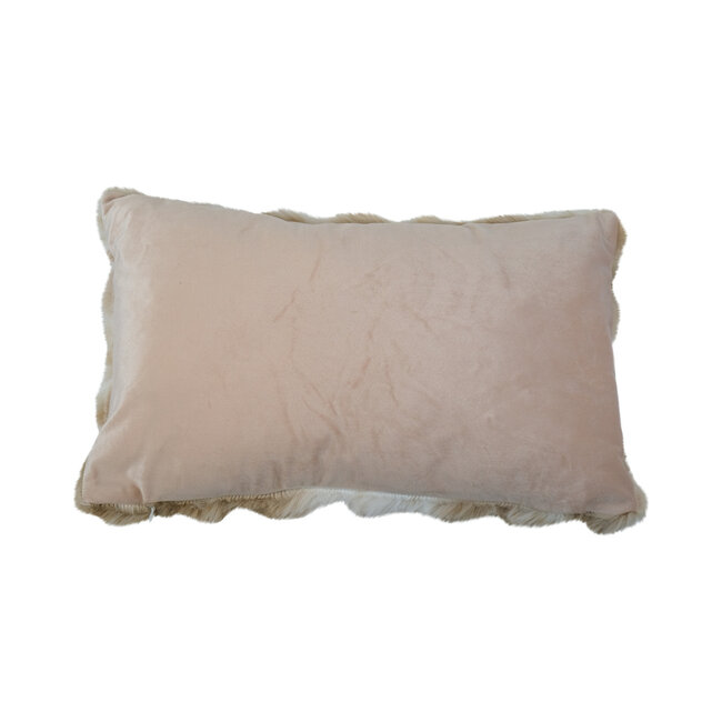 Mars & More half kussen teddy bubble beige 30x50cm